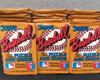 1987 Donruss Sealed Wax Pack Lot 