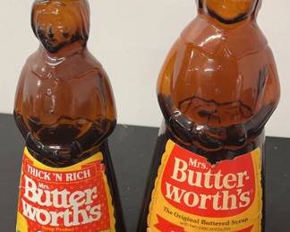 Vintage Mrs. Butterworth Syrup Bottles
