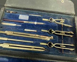 Dietzgen Commander Vintage Drawing Instruments 