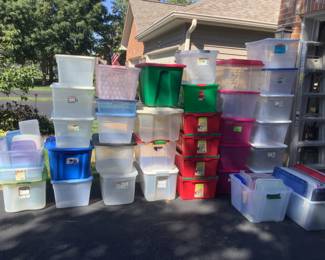 A lot of bins!