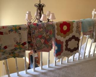 Handmade quilts…queen and king