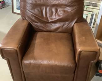 Leather recliner….presale $150