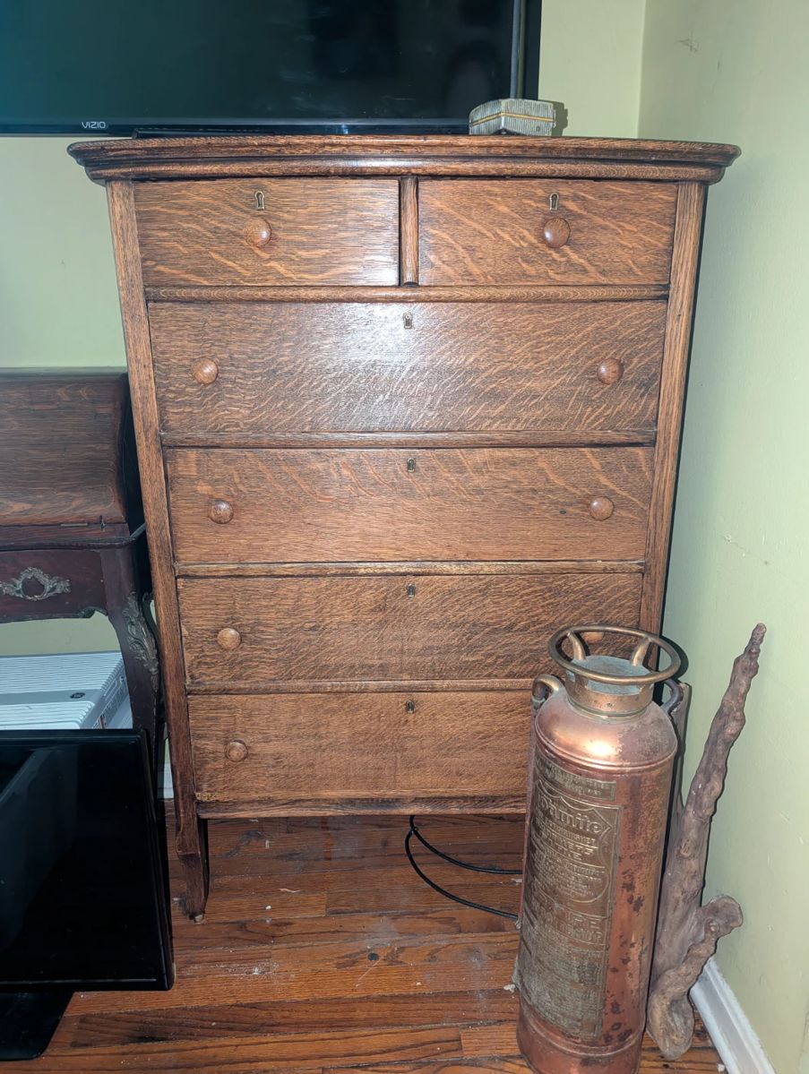 So much antique furniture