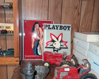 Tons of antique signs and collectibles