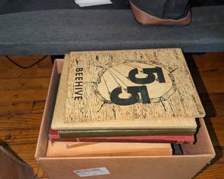 Vintage yearbooks some very old. Very cool
