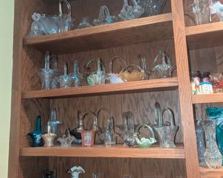Glass basket/purses