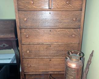 So much antique furniture