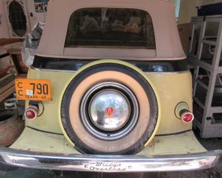 1949 Willys Jeepster 50k miles clear title