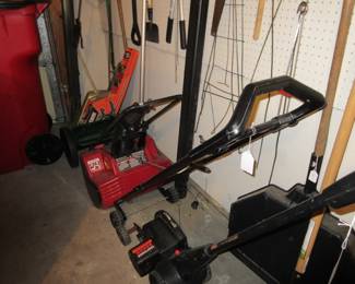 Snow Blower, Edger
