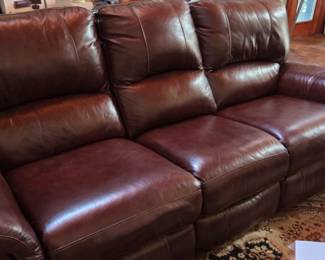 Leather sofa
