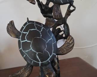 SRI bronze turtle figurine