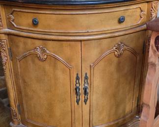 Rounded front chest