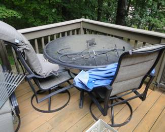 Patio set 4 chairs