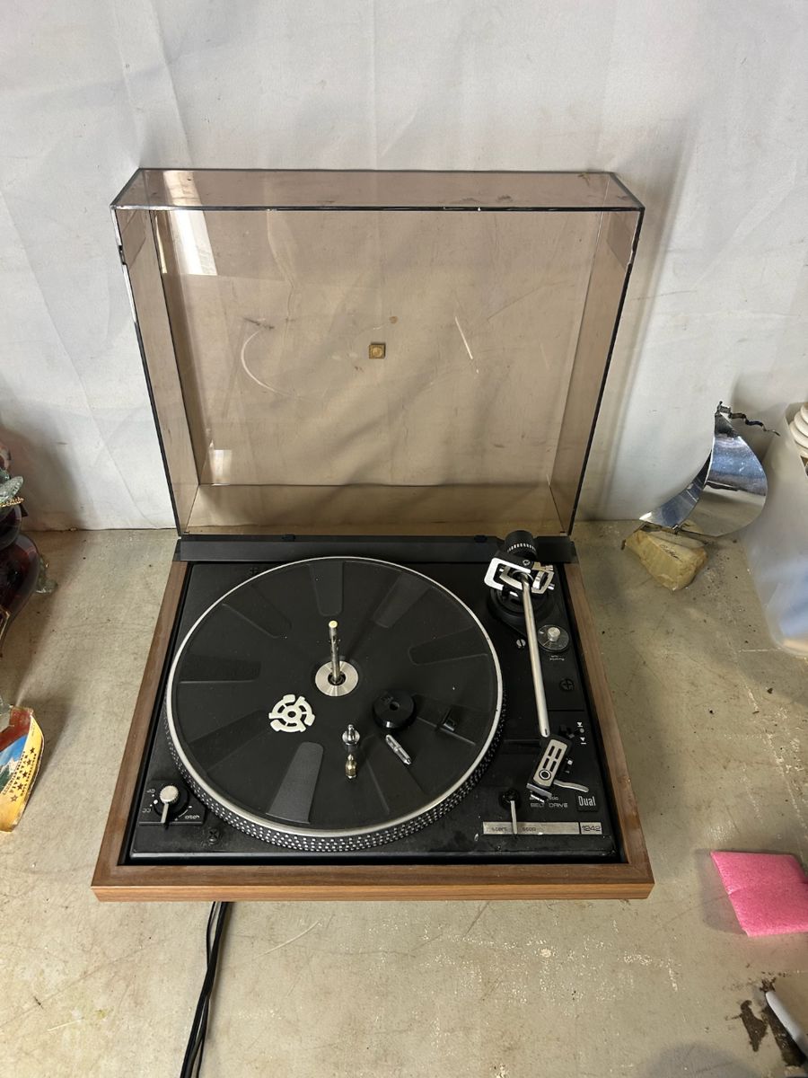 Vintage record player