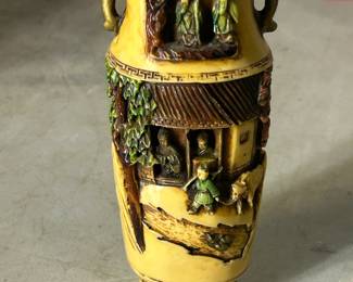 Decorative ceramic plant
