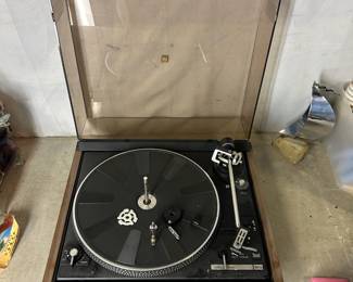 Vintage record player