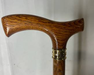 Wood grain cane