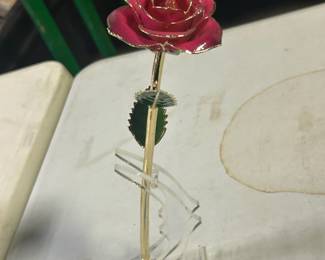 Glass rose