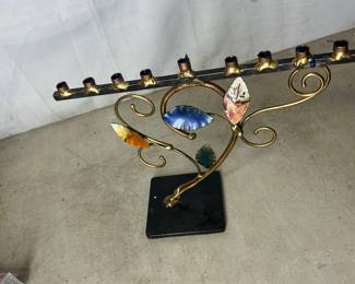 Hanukkah candle holder