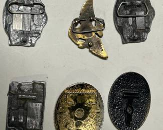 Unique belt buckles