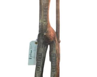 African Rhythm stick Sanufo tribe