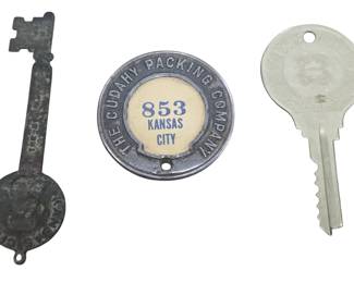 Vintage keys and Packing Token