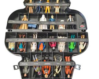 1980s Star Wars action figure set missing Lando