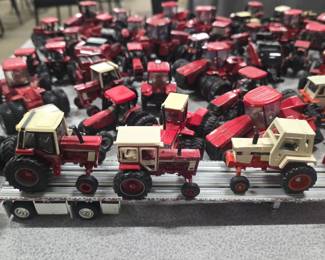 Diecast tractors
