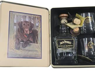 Jack Daniels Single Barrel whiskey set