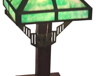 Mid-Century Arts and Crafts lamp