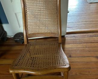 woven seat rocker