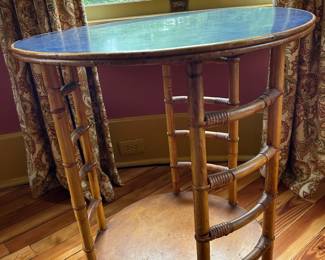 rattan table