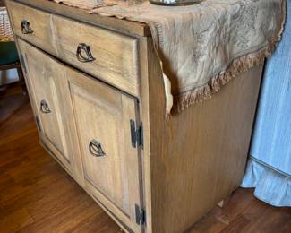 Williams Furniture SC 2 drawer 2 door chest. 31”w 18”d 30.5”t.  $ 185.00