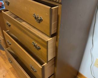 Chest of Drawers  29.25"w 17.25"d 42"t  $ 125.00