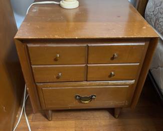 Night stand 2 drawers 20"w 17.5"d 22.5" T  $ 60.00