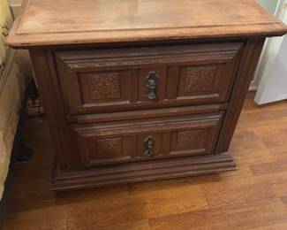 Night stand 24.5"w 16.5"d 22.5" t  $ 75.00