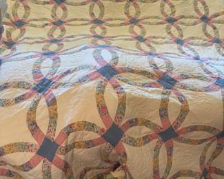 Double Wedding Ring Quilt  $ 150.00