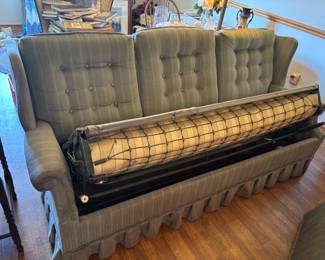 Light Blue Broyhill Sleeper Sofa
82”L 35”d 35”t.   $ 250.00