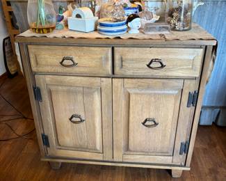 Williams Furniture SC 2 drawer 2 door chest. 31”w 18”d 30.5”t.  $ 185.00