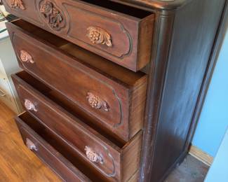 Antique Chest of Drawers 36"w 20.5"d 49"t                                 $ 225.00