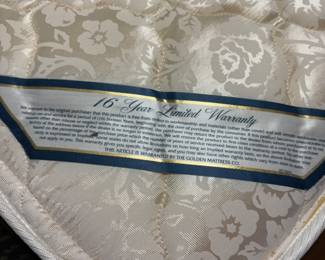 Twin Bed Extra Firm Mattress  $ 250.00