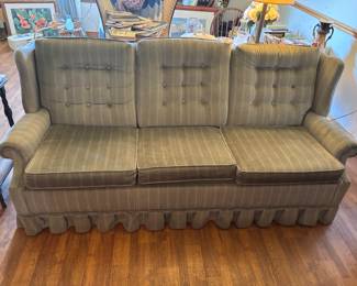 Light Blue Broyhill Sleeper Sofa
82”L 35”d 35”t.   $ 250.00