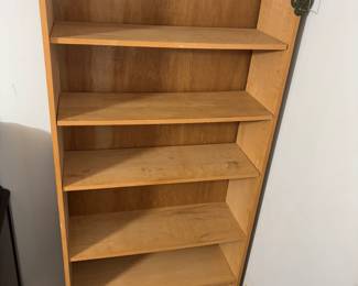 Bookcase pressboard 35.25"w 12"d 82"t  $ 45.00