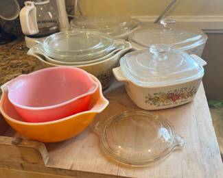Pyrex and Corning