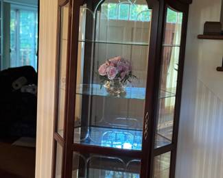 Howard Miller Small one door china cabinet