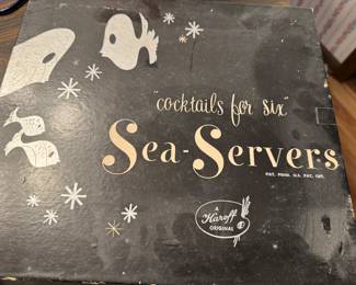 sea servers little dishes for shrimp or escargot