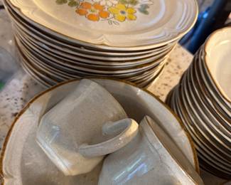 retro Pfaltzgraf dishes