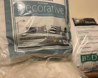 lots of new pillows