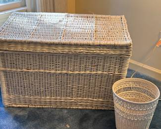 wicker large basket great for blankets
