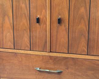 drawers on the cabinet
